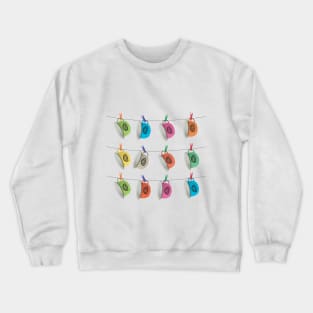 Brain Pattern Potties Hung Up Crewneck Sweatshirt